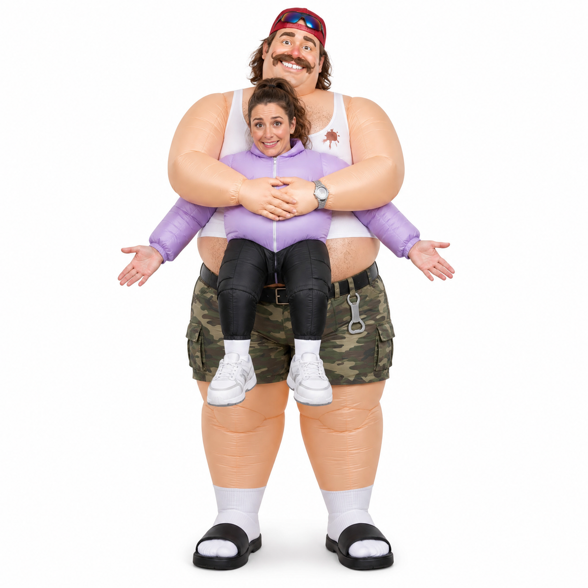 Hubby Grab Inflatable Costume